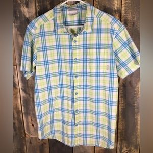 Columbia casual button down shirt men’s large